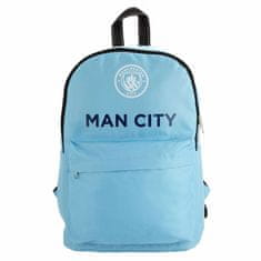 FotbalFans Batoh Manchester City FC, oboustranný, modrý, černý, 16l