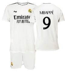 FotbalFans Dětský dres Real Madrid FC 24/25, Mbappé, sada, replika | 13-14r