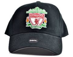 FotbalFans Kšiltovka Liverpool FC, černá, vel. 55-61 cm