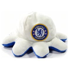 FotbalFans Plyšová chobotnice Chelsea FC, modro-bílá, oboustranná, 17 cm