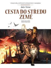 Verne Jules: Cesta do středu Země - Velká díla světové literatury v komiksu