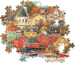 Clementoni Puzzle Přístav dobrých časů 1500 dílků