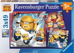 Ravensburger Puzzle Já, padouch 4, 3x49 dílků