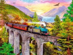 Ravensburger Puzzle Podzimní jízda vlakem 1500 dílků