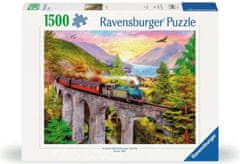 Ravensburger Puzzle Podzimní jízda vlakem 1500 dílků