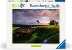 Ravensburger Puzzle Rýžová pole na Bali 500 dílků