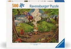 Ravensburger Puzzle Čarodějnice 500 dílků