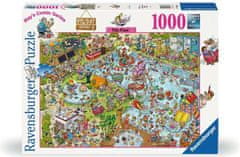 Ravensburger Puzzle Ray's Comic Holiday Resort 3: Bazén 1000 dílků