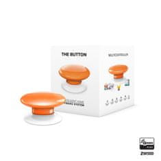 FIBARO Ovladač scén - FIBARO The Button (FGPB-101-8 ZW5) - Oranžová