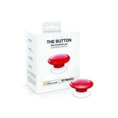 FIBARO HomeKit ovladač scén - FIBARO The Button HomeKit (FGBHPB-101-3) - Červené