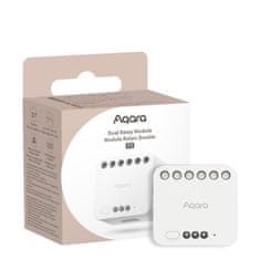 AQARA AQARA Dual Relay Module T2 (DCM-K01) - Zigbee 3.0 dvojitý relé modul