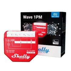 Shelly Shelly Qubino Wave 1PM - spínací modul s měřením spotřeby 1x 16A (Z-Wave)