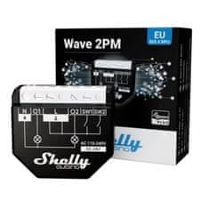 Shelly Shelly Qubino Wave 2PM - spínací modul s měřením spotřeby 2x 10A (Z-Wave)