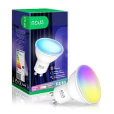 Nous Nous P8 WiFi Smart Žárovka RGB GU10 Tuya