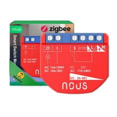 Nous Nous B1Z ZigBee Smart Spínací Modul (1 kanál, bez měření spotřeby)