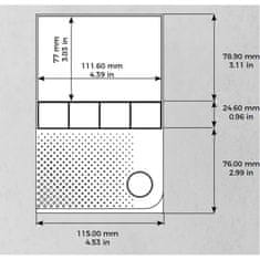 Doorbird DoorBird IP Vnitřní jednotka A1101, Povrchová montáž