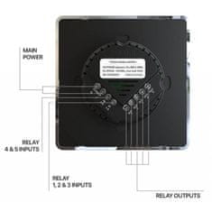 HELTUN HELTUN Touch Panel Switch Quarto (HE-TPS04-WWM), Z-Wave nástěnný vypínač 4 tlačítka, Bílý