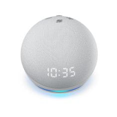 Amazon Amazon Echo Dot 4. generace s hodinami Glacier White