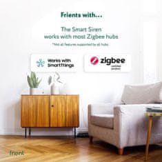 frient Zigbee siréna - frient Smart Siren EU