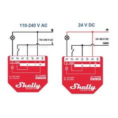 Shelly Shelly Qubino Wave 1PM - spínací modul s měřením spotřeby 1x 16A (Z-Wave)