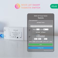 Nous Nous L6T WiFi Smart Spínací Modul s Tasmota firmwarem