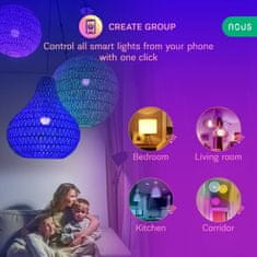 Nous Nous P3 WiFi Smart Žárovka RGB E27 Tuya