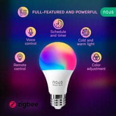 Nous Nous P3Z Zigbee Smart Žárovka RGB E27