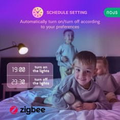 Nous Nous P3Z Zigbee Smart Žárovka RGB E27