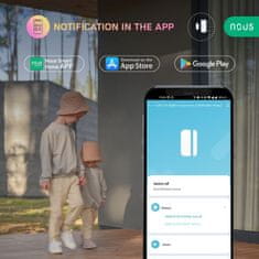 Nous Nous E3 Zigbee Smart Dveřní a Okenní Senzor