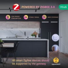 Nous Nous E4 Zigbee Smart Senzor Úniku Vody