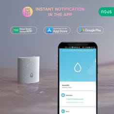 Nous Nous E4 Zigbee Smart Senzor Úniku Vody