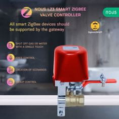 Nous Nous LZ3 Zigbee Smart Ovládač Ventilu