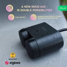 Nous Nous A4Z Zigbee Venkovní Smart Zásuvka