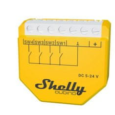 Shelly Shelly Qubino Wave i4 DC - modul pro aktivaci scén (Z-Wave)