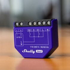 Shelly Shelly Dimmer 0/1-10V PM Gen3 - stmívací modul (WiFi)