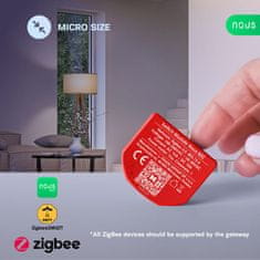 Nous Nous B2Z ZigBee Smart Spínací Modul (1 kanál, měření spotřeby)