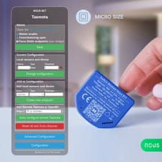 Nous Nous B1T WiFi Tasmota Spínací Modul (1 kanál, bez měření spotřeby, ESP32)