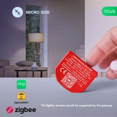 Nous Nous B3Z ZigBee Smart Spínací Modul (2 kanály, měření spotřeby)