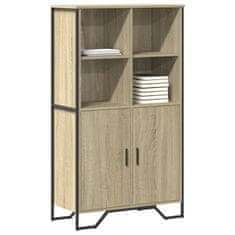 shumee vidaXL Highboard dub sonoma 79,5 x 35,5 x 137,5 cm kompozitní dřevo