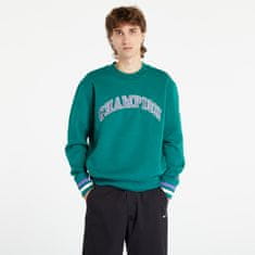 Champion Mikina Crewneckweatshirt Green M Zelená