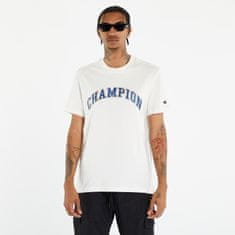 Champion Tričko Crewneck T-Shirt White S S Bílá