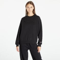 Champion Mikina Crewneck Sweatshirt Black XS XS Černá