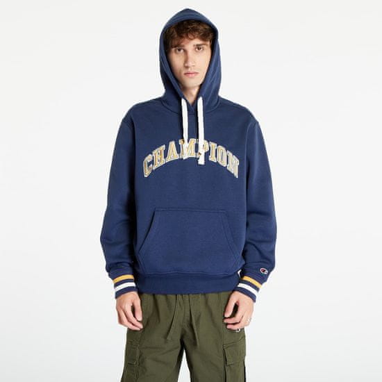 Champion Mikina Hooded Sweatshirt Navy S