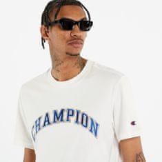 Champion Tričko Crewneck T-Shirt White S S Bílá