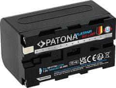 PATONA baterie pro digitální kameru Sony NP-F550/F750/F950 7000mAh Li-Ion Platinum USB-C nabíjení