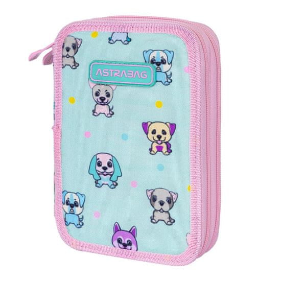 Astra Dvoupatrový penál BAG PUPPIE´S WORLD, AC2, 503024002