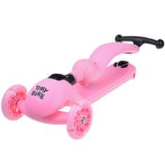 BB-Shop Tiny Bike 2in1Balance tříkolová koloběžka se svítícími kolečky SP0783