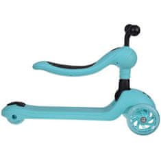 BB-Shop Tiny Bike 2in1Balance tříkolová koloběžka se svítícími kolečky SP0783