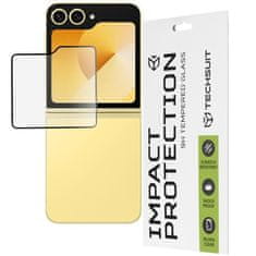 Techsuit ochranné celoplošné sklo 111D pro Samsung Galaxy Z Flip 6 - Transparentní KP33079