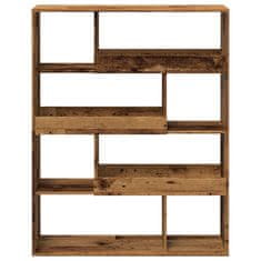 Vidaxl Dělicí stěna old wood 100 x 33 x 125,5 cm kompozitní dřevo